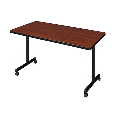 Kobe Rectangle Training Table, 42" W, 29" H, Laminate Top, Cherry MKTRCC4230CH